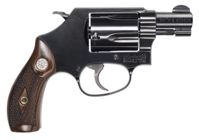 Smith & Wesson 14076 Model 36 J-Frame 38 Special +P 5 Shot 1.88" Blued Carbon Steel Barrel, Blued Cylinder, Blued Carbon Steel Frame, Checkered Wood Grip, No Safety, Exposed Hammer 175915 Smith & Wesson 14076 Model 36 J-Frame 38 Special +P 5 Shot 1.88" Blued Carbon Steel Barrel, Blued Cylinder, Blued Carbon Steel Frame, Checkered Wood Grip, No Safety, Exposed Hammer 175915