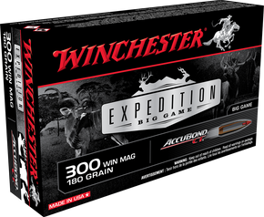 dWINCHESTER EXP BG 300 WIN MAG 180GR ACCUBOND EBG 20RDS WINCS300WMCT dWINCHESTER EXP BG 300 WIN MAG 180GR ACCUBOND EBG 20RDS WINCS300WMCT
