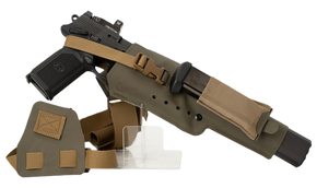Cole-tac VWX106 Varmint Wrangler XL Pistol Holder Chest Ranger Green Left Hand 185101 Cole-tac VWX106 Varmint Wrangler XL Pistol Holder Chest Ranger Green Left Hand 185101