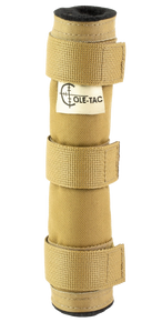 Cole-tac MP202 Metal Python Suppressor Cover Fits 7.50" Long Coyote Brown 185032 Cole-tac MP202 Metal Python Suppressor Cover Fits 7.50" Long Coyote Brown 185032