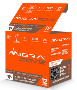 MIGRA M12LF7.59 12G 2 3/4" 7.5-9 1 25/10 185235 MIGRA M12LF7.59 12G 2 3/4" 7.5-9 1 25/10 185235