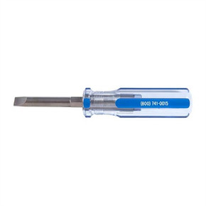 FIXED BLADE SCREWDRIVER #19, .36 SHANK, .050 BLADE THICKNESS 080451019 FIXED BLADE SCREWDRIVER #19, .36 SHANK, .050 BLADE THICKNESS 080451019