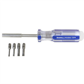 MAGNA-TIP 5 PIECE SCREDRIVER SET FOR SMITH & WESSON 080087004 MAGNA-TIP 5 PIECE SCREDRIVER SET FOR SMITH & WESSON 080087004