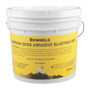 ALUMINUM OXIDE ABRASIVE BLASTING, COARSE, 120 GRIT, 15 LBS 084212120