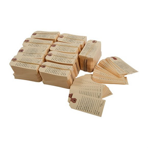 GUN PRICE TAGS, MANILLA, 1000 PACK 084043900
