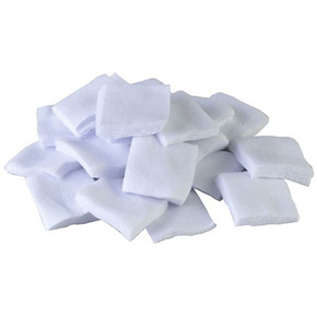 SQUARE COTTON PATCHES, 1.75'', 7MM/9MM, 1000 PACK 084068003