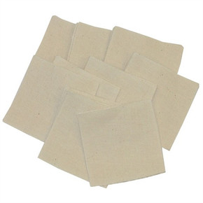 HEAVY DUTY SQUARE COTTON PATCHES, 3'', 16/12 GA, 1000 PK 084368005