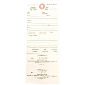 DOUBLE-STUB CLAIM CHECKS, 500 PACK 084075500