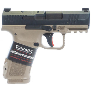 Canik Mete MC9 L Handgun 9mm Luger 10rd Magazine 3.18" Barrel Black/FDE CA Compliant YCHG7884CABDN Canik Mete MC9 L Handgun 9mm Luger 10rd Magazine 3.18" Barrel Black/FDE CA Compliant YCHG7884CABDN