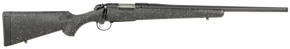 Bergara Rifles B14S504C B-14 Ridge 22-250 Rem 4+1 22" Graphite Black Cerakote Barrel, Graphite Black Cerakote Steel Receiver, Gray Speckled Black Fixed American Style Stock, Right Hand 142724
