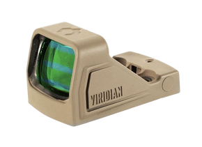 Viridian 9810142 RFX11  Flat Dark Earth 1 x 16 mm x 22 mm 3 MOA Green Dot 166012