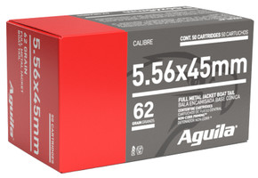 AGU 5.56MM 62GR FMJ BT 50/20 AGU 1E556110