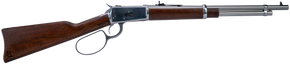 Heritage Mfg H92044189 92 Ranch Hand 44 Mag 8rd 18" Stainless Polished Barrel, Stainless Polished Receiver, Fixed Hardwood Stock 166876 Heritage Mfg H92044189 92 Ranch Hand 44 Mag 8rd 18" Stainless Polished Barrel, Stainless Polished Receiver, Fixed Hardwood Stock 166876