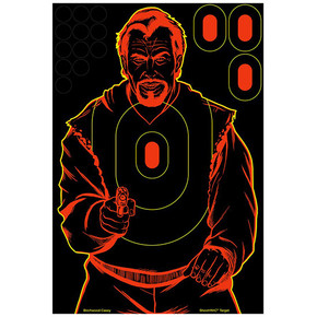 BC SHOOT-N-C SILHOUETTE BAD GUY TGT 12X18 5PK BC 34645 BC SHOOT-N-C SILHOUETTE BAD GUY TGT 12X18 5PK BC 34645