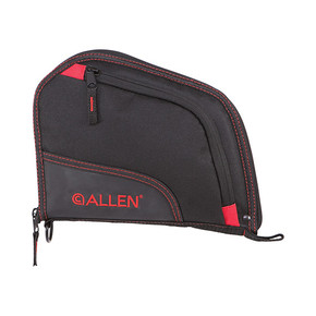ALLEN CASE AUTO-FIT 9 HANDGUN BLACK RED ALLEN 7738