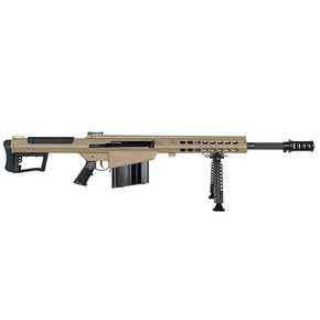 BARR M107A1 50BMG FDE 20 FLUTED BLK BBL BARR 18066 BARR M107A1 50BMG FDE 20 FLUTED BLK BBL BARR 18066
