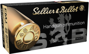 SB 45ACP 230GR FMJ 50/20 SB SB45A SB 45ACP 230GR FMJ 50/20 SB SB45A