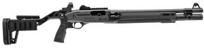 Beretta USA J131M2PC18 1301  12 Gauge Semi-Auto 3" 7+1 18.50" Black Steel Barrel, Black Aluminum Receiver w/Picatinny Rail, Chisel Fixed Black Synthetic Stock, Black Polymer Stock 168255