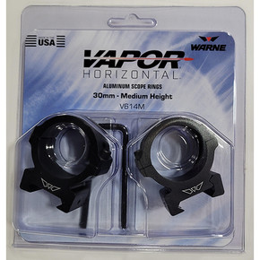 WAR VAPOR HORIZONTAL 30MM MEDIUM MATTE RINGS WAR V614M WAR VAPOR HORIZONTAL 30MM MEDIUM MATTE RINGS WAR V614M