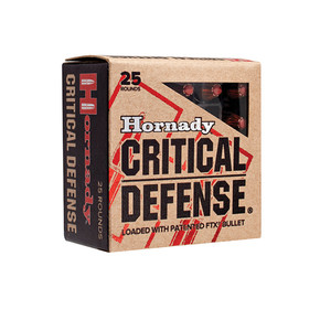 HORN CRITICAL DEFENSE 45LC 185GR FTX 20/10 HORN 92790 HORN CRITICAL DEFENSE 45LC 185GR FTX 20/10 HORN 92790