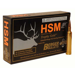 HSM TROPHY GOLD 243WIN 95GR BERGER VLD 20/25 HSM BER24395VLD HSM TROPHY GOLD 243WIN 95GR BERGER VLD 20/25 HSM BER24395VLD
