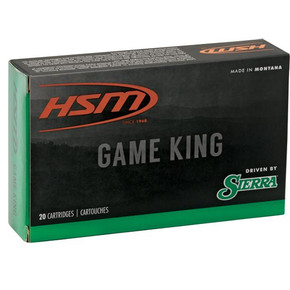 HSM GAME KING 264WIN 140GR SBT 20/20 HSM 264WINM3N HSM GAME KING 264WIN 140GR SBT 20/20 HSM 264WINM3N