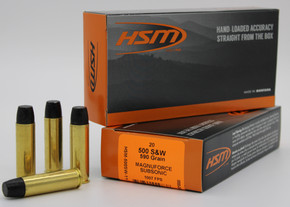 HSM SUBSONIC 500SW HITEK 590GR HCFN 20/25 HSM 500SW11N HSM SUBSONIC 500SW HITEK 590GR HCFN 20/25 HSM 500SW11N