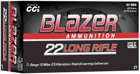 CCI 22LR 40GR BLAZE 50/100 CCI 0021 CCI 22LR 40GR BLAZE 50/100 CCI 0021