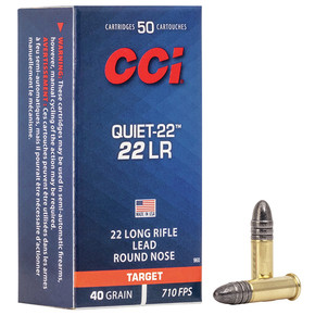 CCI 22LR 40GR QUIET 50/100 CCI 960 CCI 22LR 40GR QUIET 50/100 CCI 960