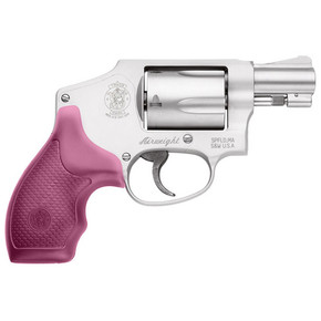 SW 642 38SPL+P 1.875 SS PINK AND BLK GRIPS 5RD SW 150466