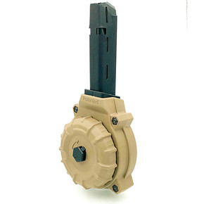 PROMAG DRUM GLOCK 17 19 9MM 50RD FDE POLY PM DRMA11FDE