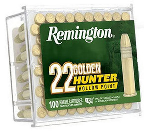 REM GOLDEN HUNTER 22LR 40GR PLATED HP 100/50 REM R21251