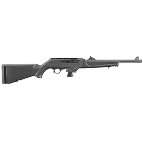 RUG PC CARBINE 9MM 16 FLTD TB BLK SYN 10RD RUG 19102 RUG PC CARBINE 9MM 16 FLTD TB BLK SYN 10RD RUG 19102