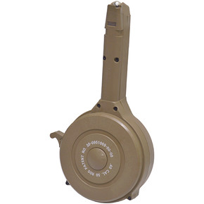 RWB DRUM MAG GLOCK 40SW 50RD TAN POLYMER (20) RWB GD4050T RWB DRUM MAG GLOCK 40SW 50RD TAN POLYMER (20) RWB GD4050T