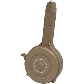 RWB DRUM MAG GLOCK 45ACP 40RD TAN POLYMER (20) RWB GD4540T RWB DRUM MAG GLOCK 45ACP 40RD TAN POLYMER (20) RWB GD4540T