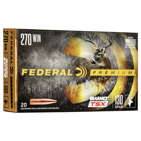 FED PREMIUM 270WIN 130GR TPL SHOCK 20/10 FED P270L