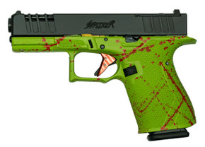 GLFA 19 STRIKER 9MM 4 ZOMBIE SPLATTER OR 15RD GLFA GL19SZOM GLFA 19 STRIKER 9MM 4 ZOMBIE SPLATTER OR 15RD GLFA GL19SZOM