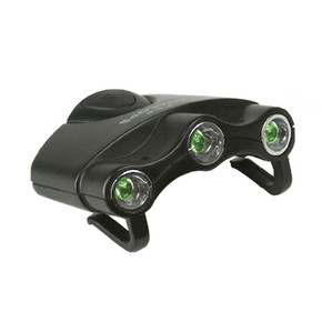 CYCLOPS ORION HAT LIGHT 3 GREEN LED LIGHTS CYC HC1G CYCLOPS ORION HAT LIGHT 3 GREEN LED LIGHTS CYC HC1G