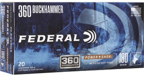 FED POWER-SHOK 360BUCK 180GR 20/10 FED 360BHAS FED POWER-SHOK 360BUCK 180GR 20/10 FED 360BHAS