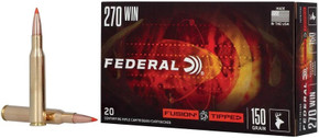 FED FUSION 270WIN 150GR TIPPED 20/10 FED F270TFS2 FED FUSION 270WIN 150GR TIPPED 20/10 FED F270TFS2