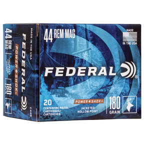 FED CLASSIC 44MAG 180GR HI-SHOK JHP 20/25 FED C44B FED CLASSIC 44MAG 180GR HI-SHOK JHP 20/25 FED C44B