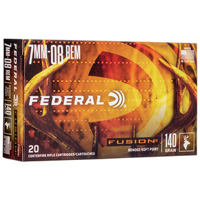 FED FUSION 7MM-08 140GR 20/10 FED F708FS1 FED FUSION 7MM-08 140GR 20/10 FED F708FS1