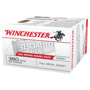 WIN USA 380ACP 95GR FMJ 200/5 WIN USA380W WIN USA 380ACP 95GR FMJ 200/5 WIN USA380W