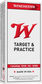 WIN USA 7.62X39 123GR FMJ 20/10 (2250) WIN Q3174 WIN USA 7.62X39 123GR FMJ 20/10 (2250) WIN Q3174