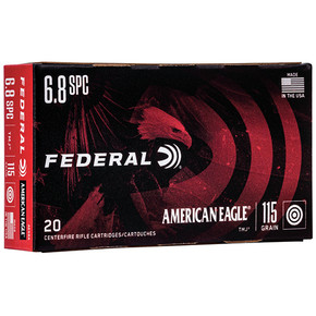 FED AMERICAN EAGLE 6.8SPC 115GR 20/10 FED AE68A FED AMERICAN EAGLE 6.8SPC 115GR 20/10 FED AE68A