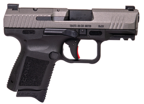 Canik HG5610TN TP9 Elite Subcompact 9mm Luger 3.60" 15+1,12+1 Black Frame with with Optic Cut Tungsten Gray Cerakote Steel Slide, Interchangeable Backstrap Grip & Picatinny Rail 117750 Canik HG5610TN TP9 Elite Subcompact 9mm Luger 3.60" 15+1,12+1 Black Frame with with Optic Cut Tungsten Gray Cerakote Steel Slide, Interchangeable Backstrap Grip & Picatinny Rail 117750