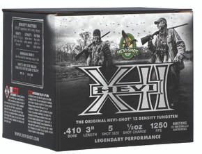 FED HEVI-XII 410GA 3 .5OZ #5 TUNGSTEN 25/5 FED HS54105 FED HEVI-XII 410GA 3 .5OZ #5 TUNGSTEN 25/5 FED HS54105