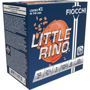 FIO LITTLE RINO 12GA 2.75 1OZ #8 25/10 FIO 12TX8