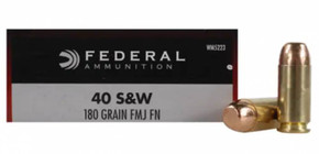 FED 40SW 180GR FMJ BRASS 50/20 FED WM5223 FED 40SW 180GR FMJ BRASS 50/20 FED WM5223