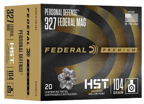 FED PERSONAL DEFENSE 327FED HST JHP 20/10 FED P327HST1S FED PERSONAL DEFENSE 327FED HST JHP 20/10 FED P327HST1S